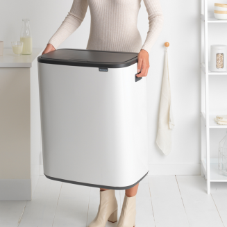 Kosz Brabantia Bo Touch Bin 2x30l biały - 6