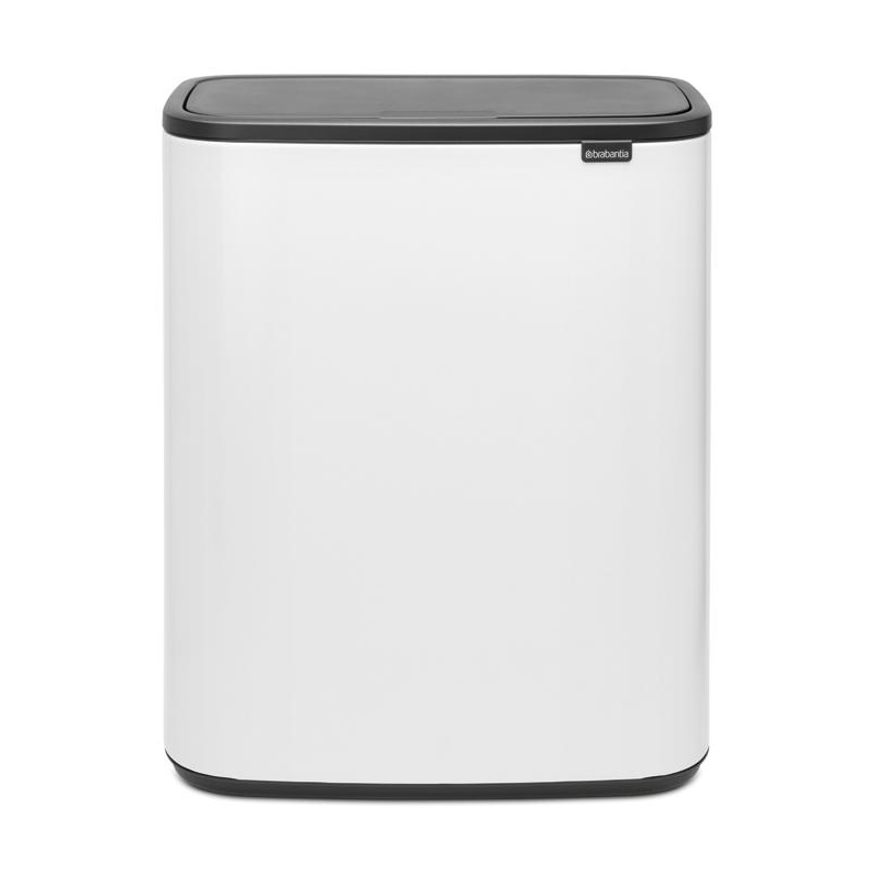  Brabantia Bo Touch Bin 2x30l white