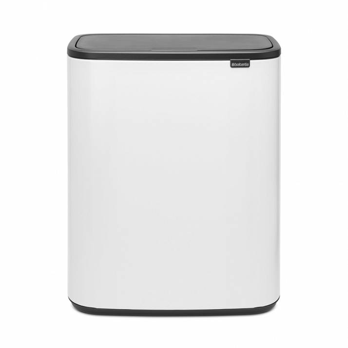  Brabantia Bo Touch Bin 2x30l white