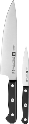 Zestaw 2 noży Zwilling Gourmet: Nóż do warzyw + Szefa | JESIENNA PROMOCJA
