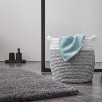 Kosz na pranie Aquanova Osman Silver Grey 45 l - 3