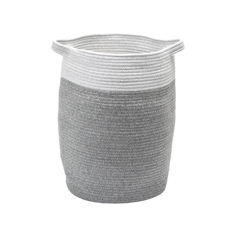 Kosz na pranie Aquanova Osman Silver Grey 45 l