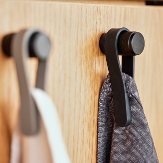  Magnetic wall hooks Zone Denmark Loop Taupe 2 pcs. - 6