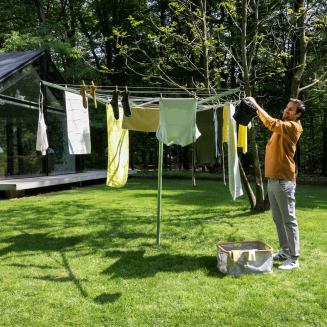 Suszarka ogrodowa Brabantia Lift-O-Matic 50 m Green - 7