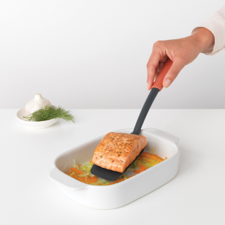  Brabantia Tasty+ Terracotta Pink spatula with blade - 3