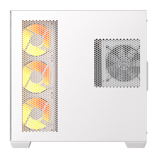  DarkFlash C280 Computer Case (White) + 7 Fans - 5