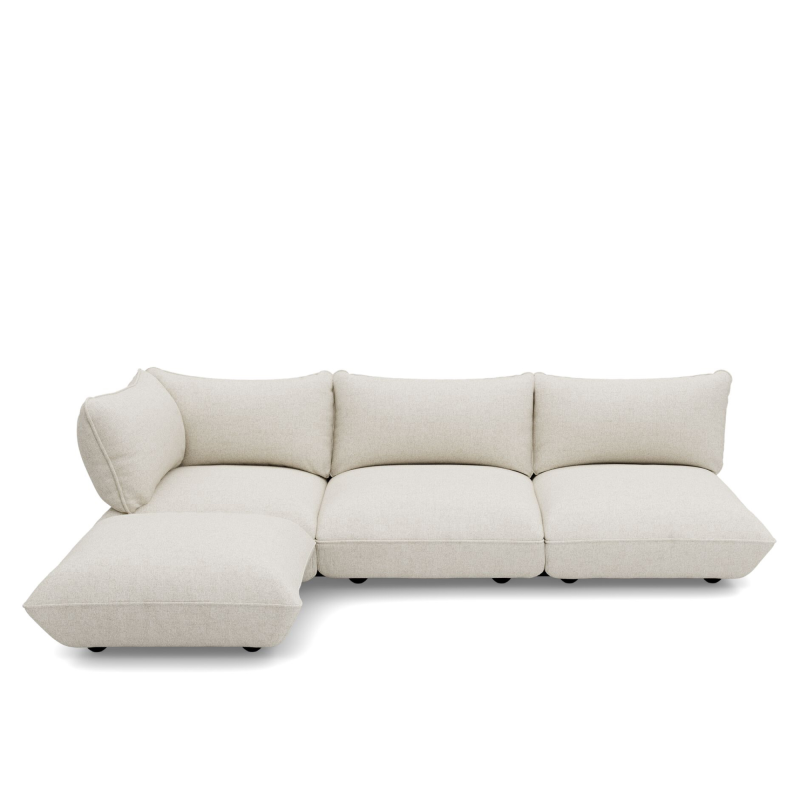 Sofa narożna Fatboy Sumo Corner Sofa Boucle Beige