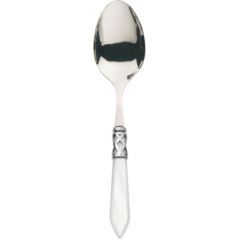Łyżka do sałatek Casa Bugatti Aladdin White/Steel