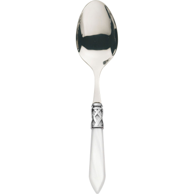 Łyżka do sałatek Casa Bugatti Aladdin White/Steel