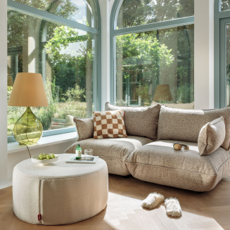 Pufa Fatboy Pfffh Boulce Creme Ø 90x40 cm - 6