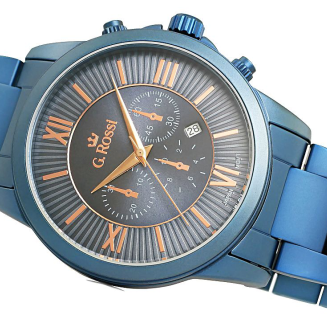 Zegarek Męski G.Rossi 6846B-6F3 + BOX - 2