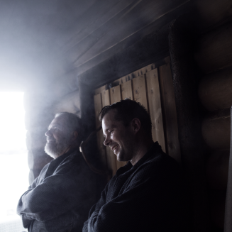 Szlafrok Lapuan Kankurit Terva black-graphite S - 7