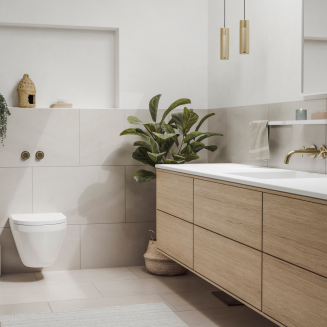 Lustro ścienne Zone Denmark Rim White 70x44 cm - 4