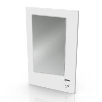 Lustro ścienne Zone Denmark Rim White 70x44 cm - 3