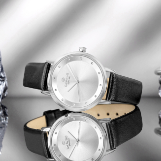 Zegarek Damski Giewont Sapphire Srebrny GW4130-A1 - 7