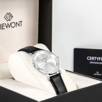 Zegarek Damski Giewont Sapphire Srebrny GW4130-A1 - 9