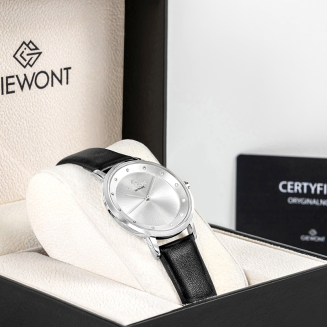 Zegarek Damski Giewont Sapphire Srebrny GW4130-A1 - 9