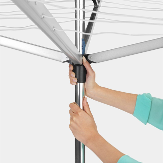 Suszarka ogrodowa Brabantia Essential 40 m Metallic Grey - 4