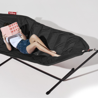  Fatboy Headdemock Deluxe Black hammock with black stand - 9