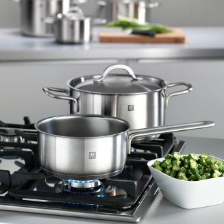 Zestaw patelnia i 3 garnki Zwilling Pico - 6