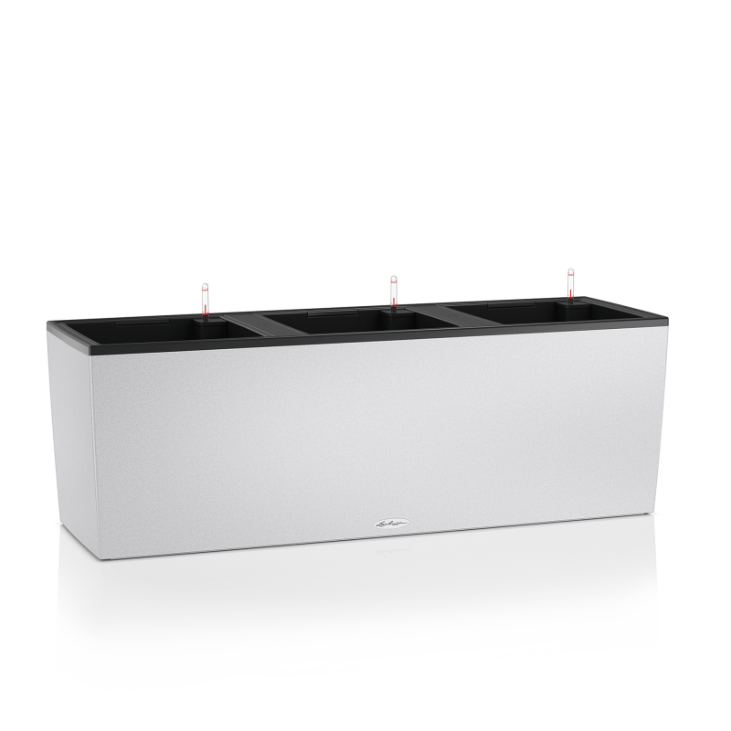  Lechuza Trio Stone flowerpot 40 white quartz