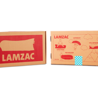 Leżak nadmuchiwany Fatboy Lamzac 3.0 Chess Azur - 7