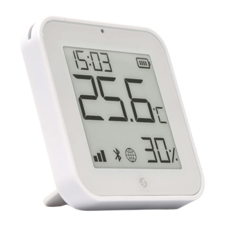  Shelly BLU H&T ZB ZigBee Temperature and Humidity Sensor (White) - 2