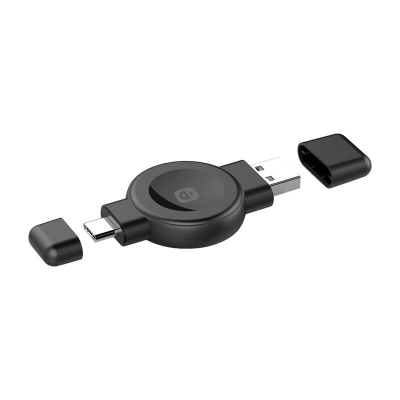 Ładowarka indukcyjna CHOETECH T606-F 5W do smartwatcha (czarna)