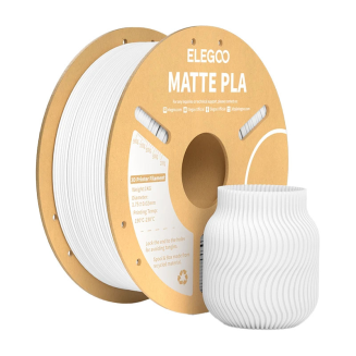  ELEGOO PLA Matte Filament (White) - 2