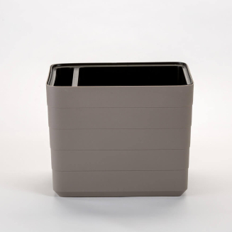 Balkonowa donica samo-nawadniająca Urbalive Berberis beżowy 26x30 cm - 3