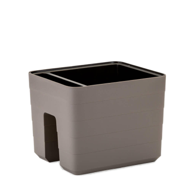 Balkonowa donica samo-nawadniająca Plastia Berberis 26x30 cm beżowy