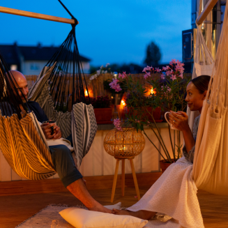 Fotel hamakowy La Siesta Habana zebra comfort - 5