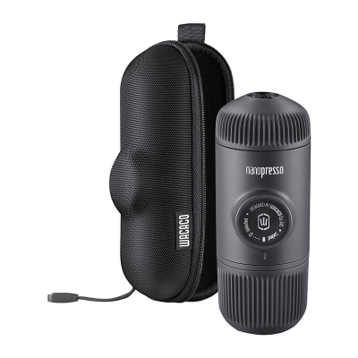 Przenośny ekspres do kawy WACACO Nanopresso (szary) + Etui