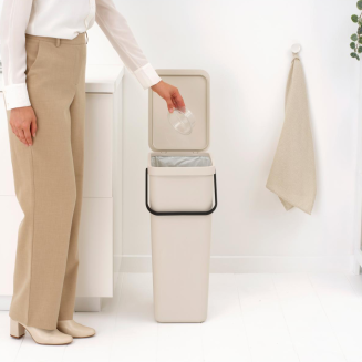 Kosz do segregowania Brabantia Sort&Go 40l Soft Beige - 5