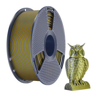  Filament SUNLU PLA+ Silk Dual Color 1.75mm 1kg (black-gold) - 2