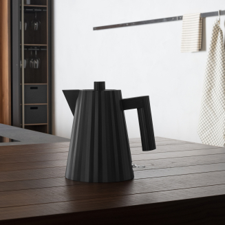 Alessi Plisse electric kettle black 1l - 2