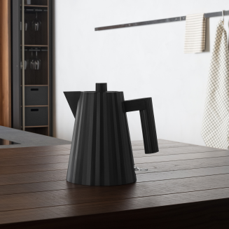 Czajnik elektryczny Alessi Plissé Black 1l - 2