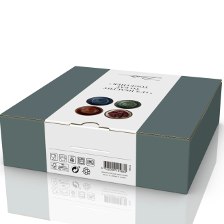 Zestaw 4 miseczek Bitz Galaxy Black mix 10 cm - 7