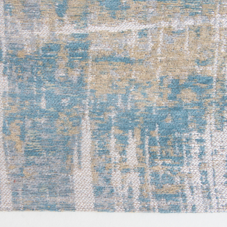 Okrągły dywan Louis de Poortere Atlantic Streaks long island blue - 2