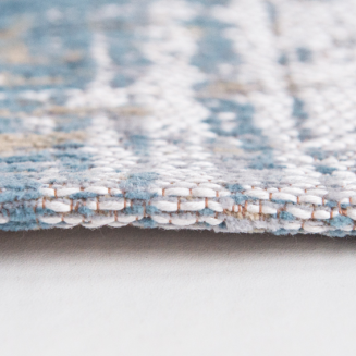 Okrągły dywan Louis de Poortere Atlantic Streaks long island blue - 3