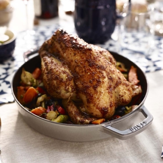  Staub cast iron frying pan with two handles - 34 cm, graphite - 5