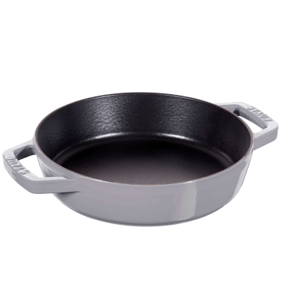  Staub cast iron frying pan with two handles - 34 cm, graphite