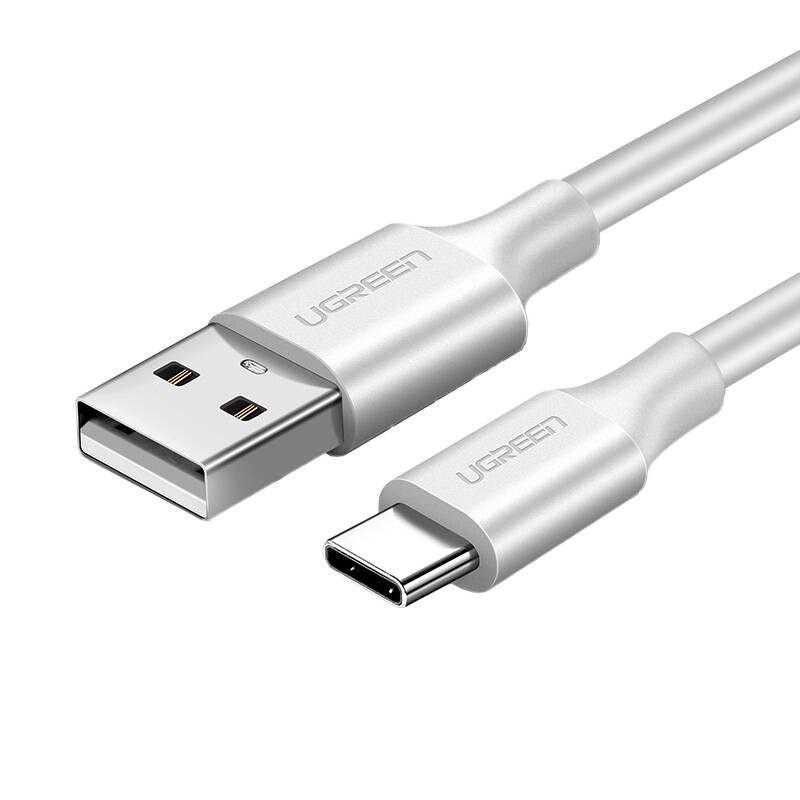 Kabel UGREEN US287 USB-A-USB-C 2m (biały)