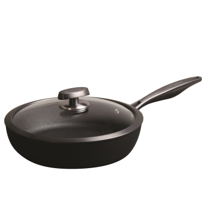 Patelnia głęboka Scanpan Pro SB+ 28 cm z pokrywą | JESIENNA PROMOCJA