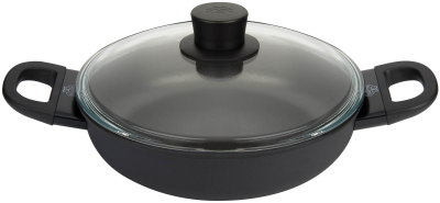  Deep frying pan with 2 handles Ballarini Avola - 28 cm