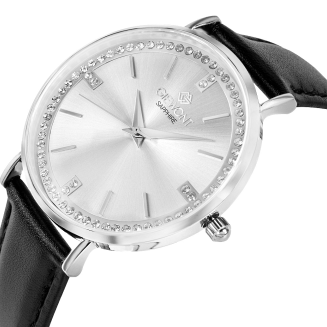 Zegarek Damski Giewont Sapphire Srebrny GW5390-A1 - 2
