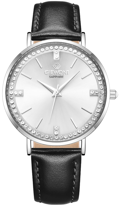 Zegarek Damski Giewont Sapphire Srebrny GW5390-A1