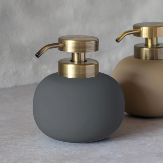 Dozownik do mydła Mette Ditmer Denmark Lotus Low Anthracite - 3