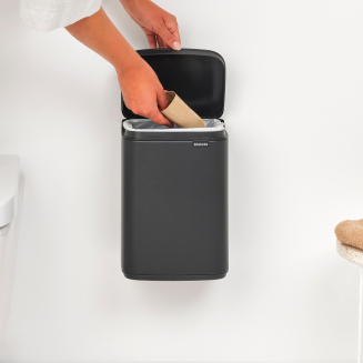 Kosz Brabantia Bo 4l Mineral Infinite Grey - 10