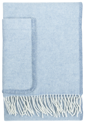 Szal z kieszeniami Lapuan Kankurit ARVO white-blue 60x180 cm